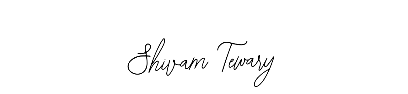 How to make Shivam Tewary name signature. Use Bearetta-2O07w style for creating short signs online. This is the latest handwritten sign. Shivam Tewary signature style 12 images and pictures png