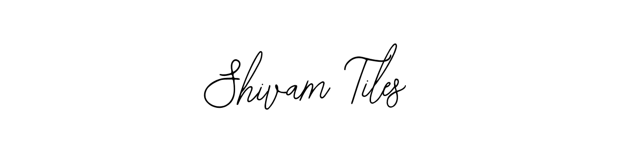 Use a signature maker to create a handwritten signature online. With this signature software, you can design (Bearetta-2O07w) your own signature for name Shivam Tiles . Shivam Tiles  signature style 12 images and pictures png