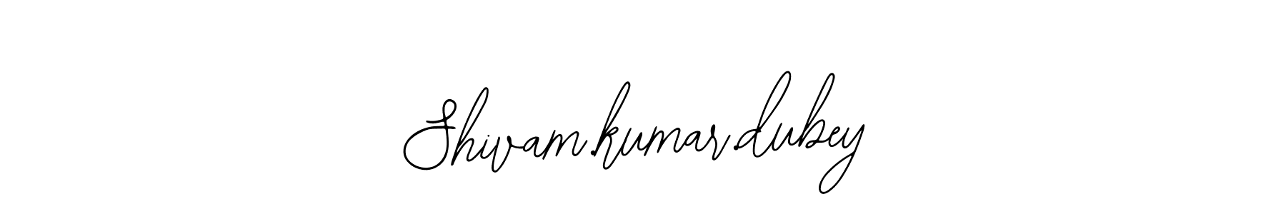 You should practise on your own different ways (Bearetta-2O07w) to write your name (Shivam.kumar.dubey) in signature. don't let someone else do it for you. Shivam.kumar.dubey signature style 12 images and pictures png