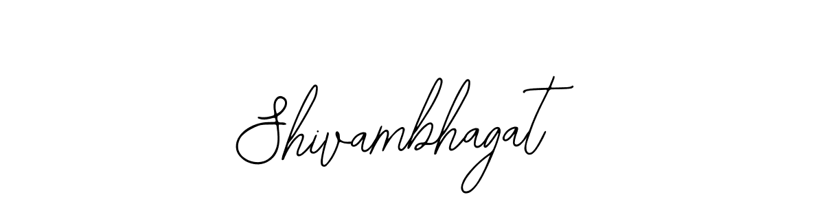 The best way (Bearetta-2O07w) to make a short signature is to pick only two or three words in your name. The name Shivambhagat include a total of six letters. For converting this name. Shivambhagat signature style 12 images and pictures png