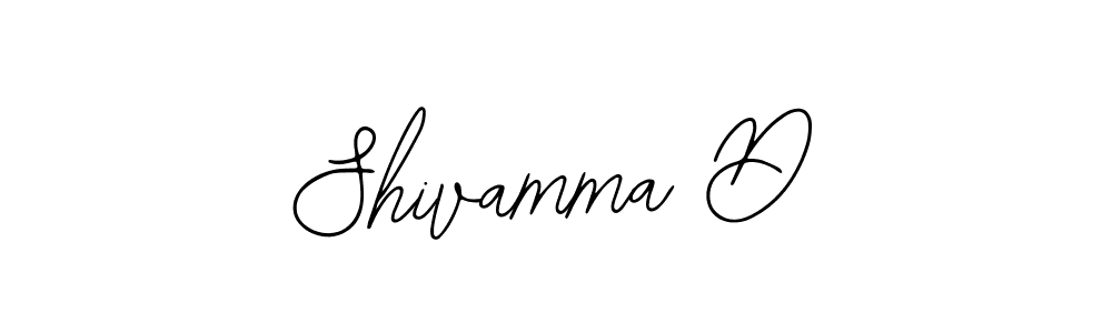 Design your own signature with our free online signature maker. With this signature software, you can create a handwritten (Bearetta-2O07w) signature for name Shivamma D. Shivamma D signature style 12 images and pictures png