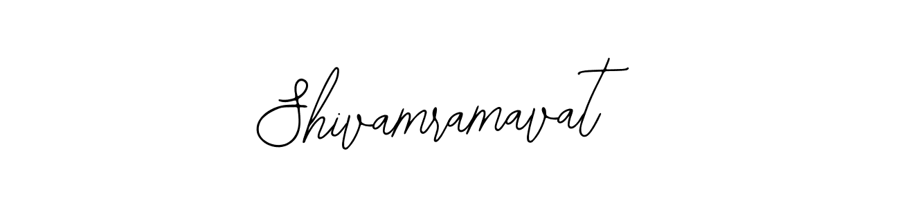 Shivamramavat stylish signature style. Best Handwritten Sign (Bearetta-2O07w) for my name. Handwritten Signature Collection Ideas for my name Shivamramavat. Shivamramavat signature style 12 images and pictures png