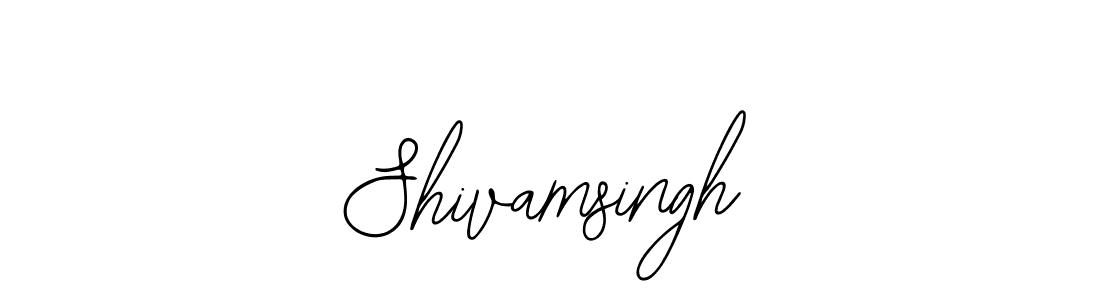 Shivamsingh stylish signature style. Best Handwritten Sign (Bearetta-2O07w) for my name. Handwritten Signature Collection Ideas for my name Shivamsingh. Shivamsingh signature style 12 images and pictures png