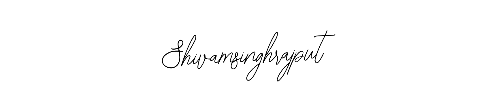 Design your own signature with our free online signature maker. With this signature software, you can create a handwritten (Bearetta-2O07w) signature for name Shivamsinghrajput. Shivamsinghrajput signature style 12 images and pictures png