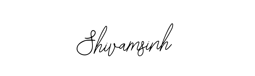 Shivamsinh stylish signature style. Best Handwritten Sign (Bearetta-2O07w) for my name. Handwritten Signature Collection Ideas for my name Shivamsinh. Shivamsinh signature style 12 images and pictures png