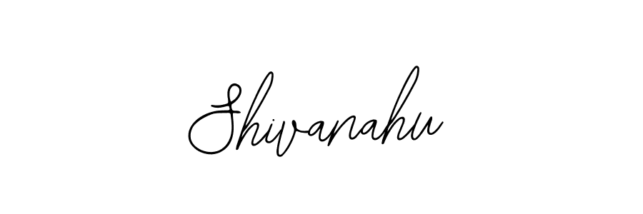 How to make Shivanahu name signature. Use Bearetta-2O07w style for creating short signs online. This is the latest handwritten sign. Shivanahu signature style 12 images and pictures png