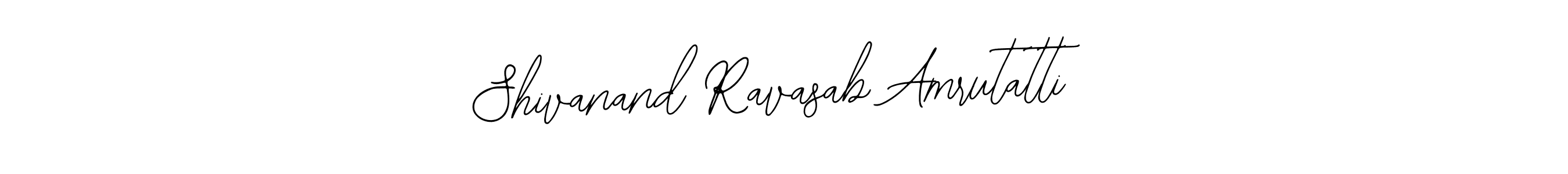 Make a beautiful signature design for name Shivanand Ravasab Amrutatti. Use this online signature maker to create a handwritten signature for free. Shivanand Ravasab Amrutatti signature style 12 images and pictures png