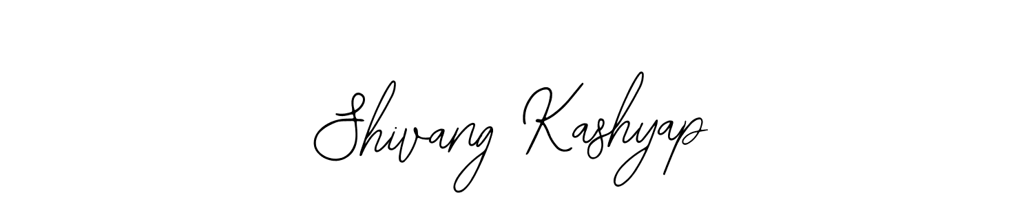 You can use this online signature creator to create a handwritten signature for the name Shivang Kashyap. This is the best online autograph maker. Shivang Kashyap signature style 12 images and pictures png