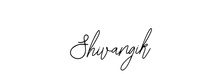 How to make Shivangik signature? Bearetta-2O07w is a professional autograph style. Create handwritten signature for Shivangik name. Shivangik signature style 12 images and pictures png