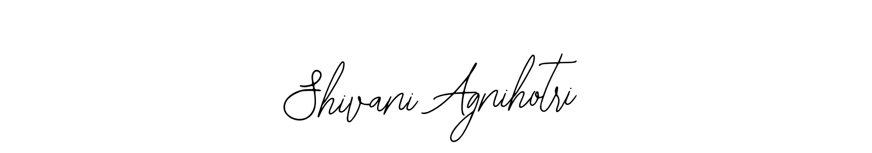 Create a beautiful signature design for name Shivani Agnihotri. With this signature (Bearetta-2O07w) fonts, you can make a handwritten signature for free. Shivani Agnihotri signature style 12 images and pictures png