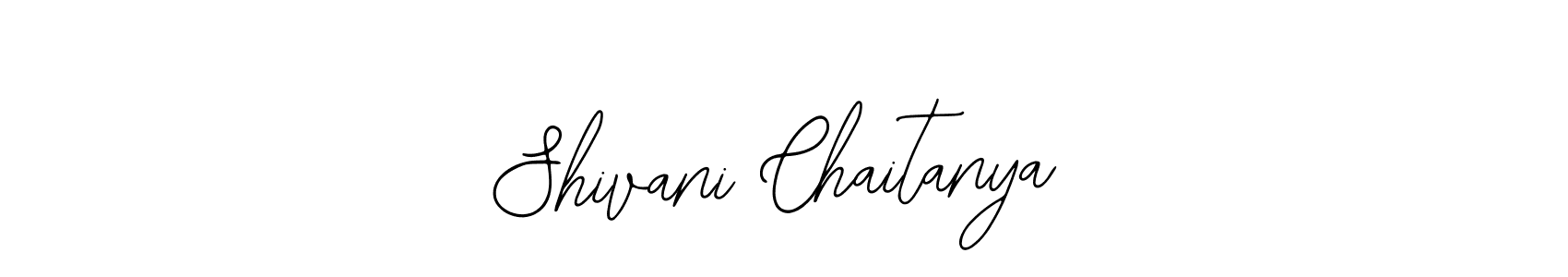 Make a beautiful signature design for name Shivani Chaitanya. Use this online signature maker to create a handwritten signature for free. Shivani Chaitanya signature style 12 images and pictures png