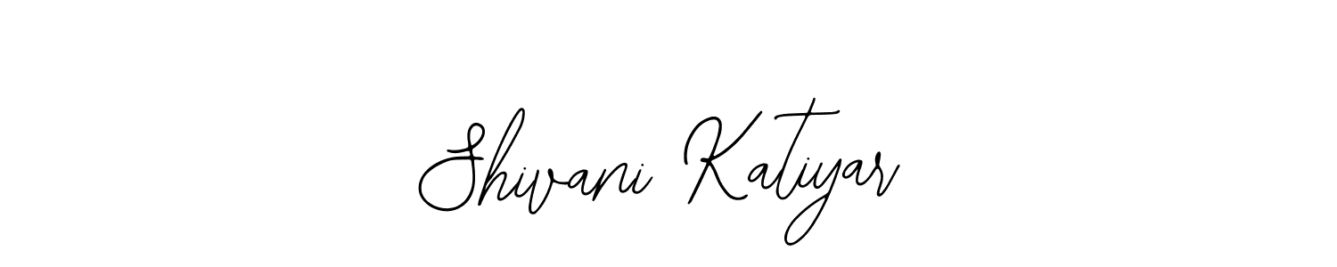 Design your own signature with our free online signature maker. With this signature software, you can create a handwritten (Bearetta-2O07w) signature for name Shivani Katiyar. Shivani Katiyar signature style 12 images and pictures png