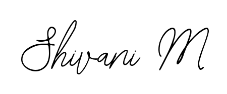 Get inspired by this graceful Bearetta-2O07w signature style for name Shivani M. Smooth loops and balanced proportions for everyday use. Shivani M signature style 12 images and pictures png