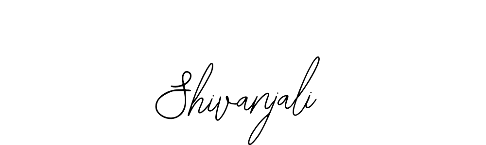 Use a signature maker to create a handwritten signature online. With this signature software, you can design (Bearetta-2O07w) your own signature for name Shivanjali. Shivanjali signature style 12 images and pictures png