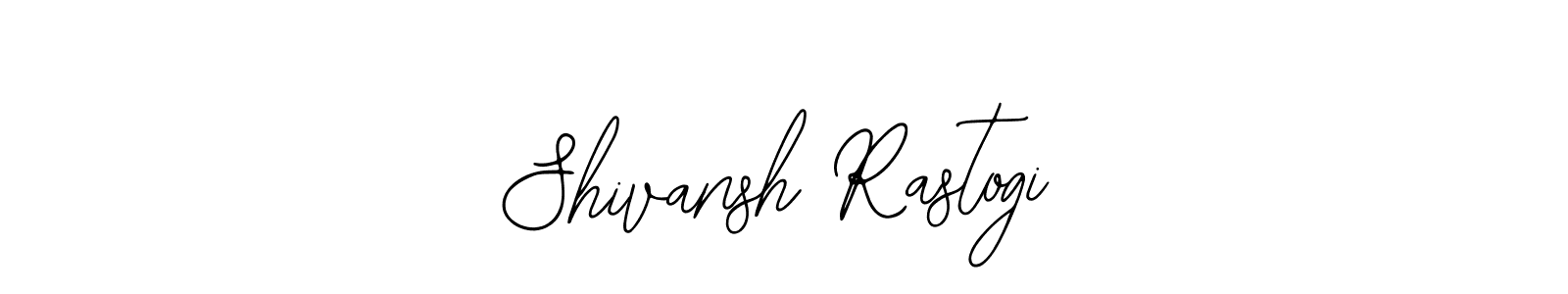 It looks lik you need a new signature style for name Shivansh Rastogi. Design unique handwritten (Bearetta-2O07w) signature with our free signature maker in just a few clicks. Shivansh Rastogi signature style 12 images and pictures png