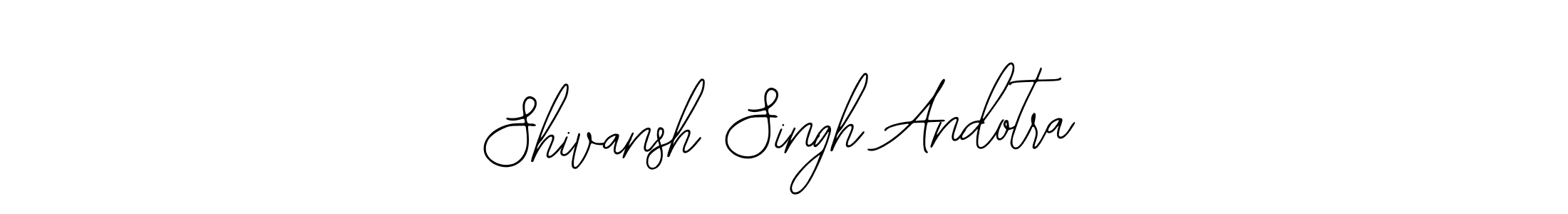 Shivansh Singh Andotra stylish signature style. Best Handwritten Sign (Bearetta-2O07w) for my name. Handwritten Signature Collection Ideas for my name Shivansh Singh Andotra. Shivansh Singh Andotra signature style 12 images and pictures png