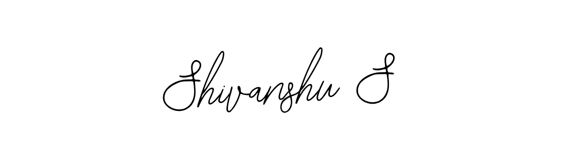 Shivanshu S stylish signature style. Best Handwritten Sign (Bearetta-2O07w) for my name. Handwritten Signature Collection Ideas for my name Shivanshu S. Shivanshu S signature style 12 images and pictures png