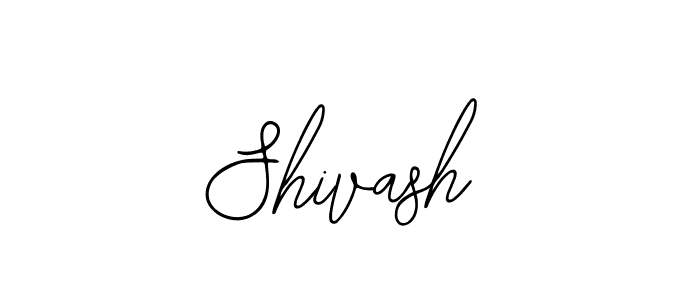 How to make Shivash name signature. Use Bearetta-2O07w style for creating short signs online. This is the latest handwritten sign. Shivash signature style 12 images and pictures png