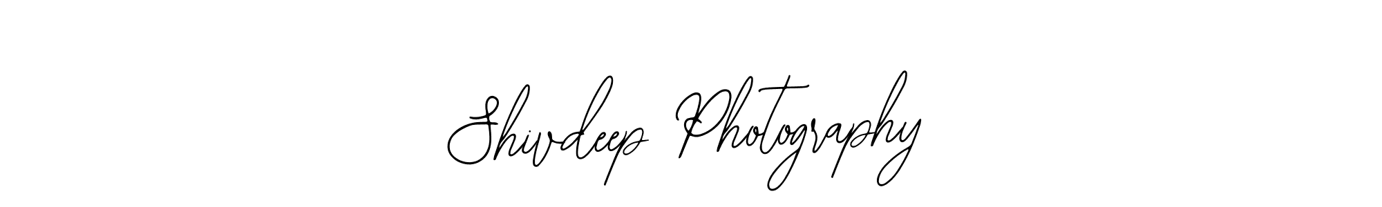 You should practise on your own different ways (Bearetta-2O07w) to write your name (Shivdeep Photography) in signature. don't let someone else do it for you. Shivdeep Photography signature style 12 images and pictures png