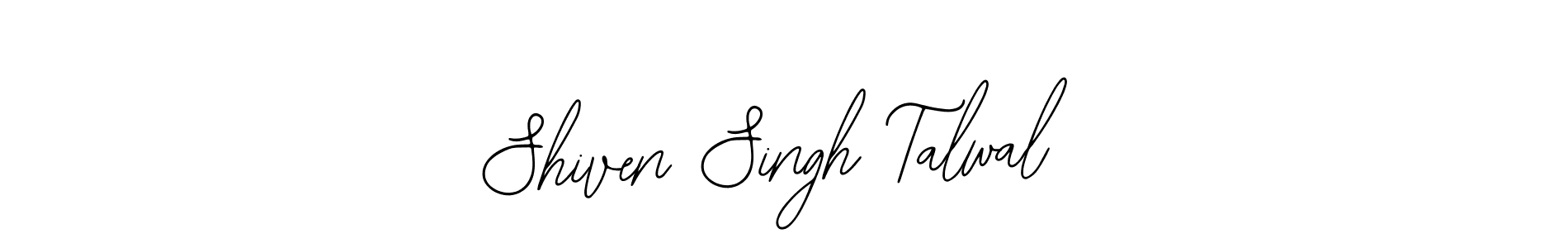 if you are searching for the best signature style for your name Shiven Singh Talwal. so please give up your signature search. here we have designed multiple signature styles  using Bearetta-2O07w. Shiven Singh Talwal signature style 12 images and pictures png