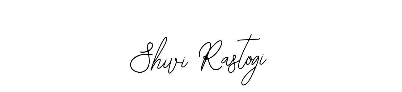 Create a beautiful signature design for name Shivi Rastogi. With this signature (Bearetta-2O07w) fonts, you can make a handwritten signature for free. Shivi Rastogi signature style 12 images and pictures png