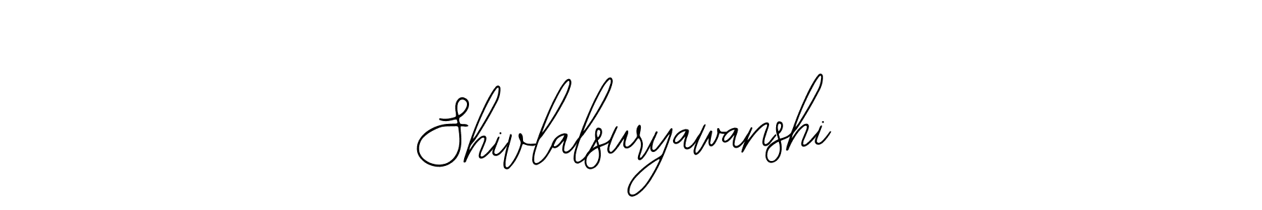 Use a signature maker to create a handwritten signature online. With this signature software, you can design (Bearetta-2O07w) your own signature for name Shivlalsuryawanshi. Shivlalsuryawanshi signature style 12 images and pictures png