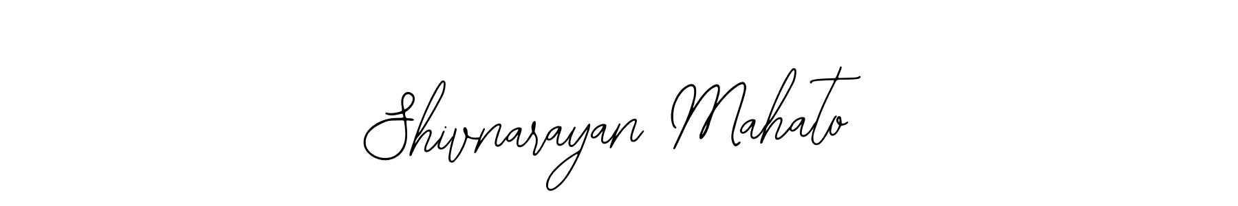 Make a beautiful signature design for name Shivnarayan Mahato. With this signature (Bearetta-2O07w) style, you can create a handwritten signature for free. Shivnarayan Mahato signature style 12 images and pictures png