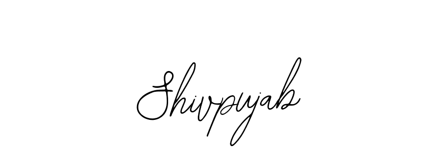You should practise on your own different ways (Bearetta-2O07w) to write your name (Shivpujab) in signature. don't let someone else do it for you. Shivpujab signature style 12 images and pictures png