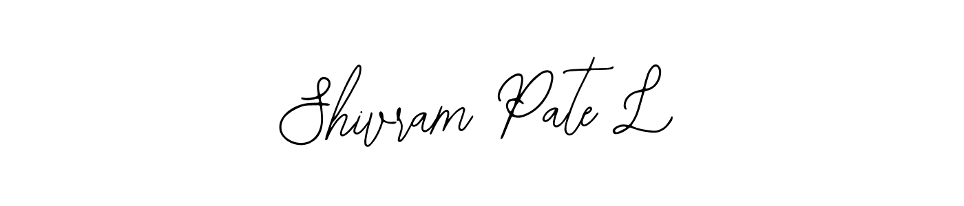 How to make Shivram Pate L signature? Bearetta-2O07w is a professional autograph style. Create handwritten signature for Shivram Pate L name. Shivram Pate L signature style 12 images and pictures png