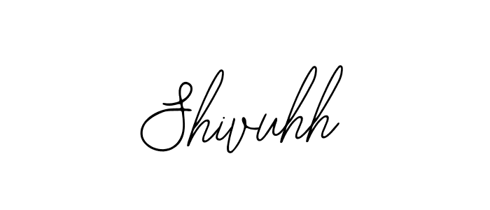 Bearetta-2O07w is a professional signature style that is perfect for those who want to add a touch of class to their signature. It is also a great choice for those who want to make their signature more unique. Get Shivuhh name to fancy signature for free. Shivuhh signature style 12 images and pictures png