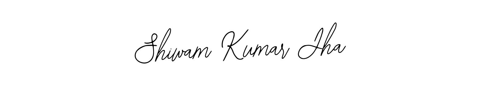 Design your own signature with our free online signature maker. With this signature software, you can create a handwritten (Bearetta-2O07w) signature for name Shiwam Kumar Jha. Shiwam Kumar Jha signature style 12 images and pictures png