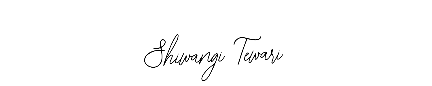 You should practise on your own different ways (Bearetta-2O07w) to write your name (Shiwangi Tewari) in signature. don't let someone else do it for you. Shiwangi Tewari signature style 12 images and pictures png