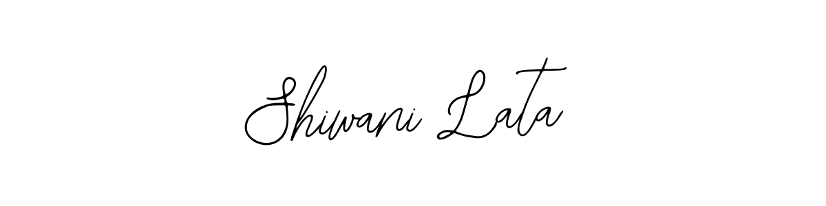 Also You can easily find your signature by using the search form. We will create Shiwani Lata name handwritten signature images for you free of cost using Bearetta-2O07w sign style. Shiwani Lata signature style 12 images and pictures png