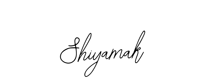 The best way (Bearetta-2O07w) to make a short signature is to pick only two or three words in your name. The name Shiyamak include a total of six letters. For converting this name. Shiyamak signature style 12 images and pictures png