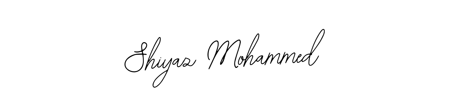 if you are searching for the best signature style for your name Shiyaz Mohammed. so please give up your signature search. here we have designed multiple signature styles  using Bearetta-2O07w. Shiyaz Mohammed signature style 12 images and pictures png