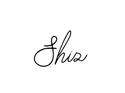 How to make Shiz signature? Bearetta-2O07w is a professional autograph style. Create handwritten signature for Shiz name. Shiz signature style 12 images and pictures png