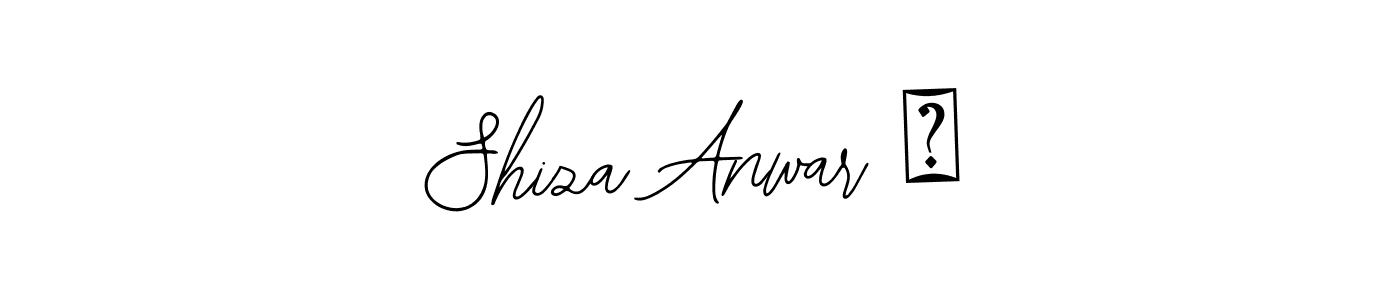 Make a beautiful signature design for name Shiza Anwar ψ. With this signature (Bearetta-2O07w) style, you can create a handwritten signature for free. Shiza Anwar ψ signature style 12 images and pictures png