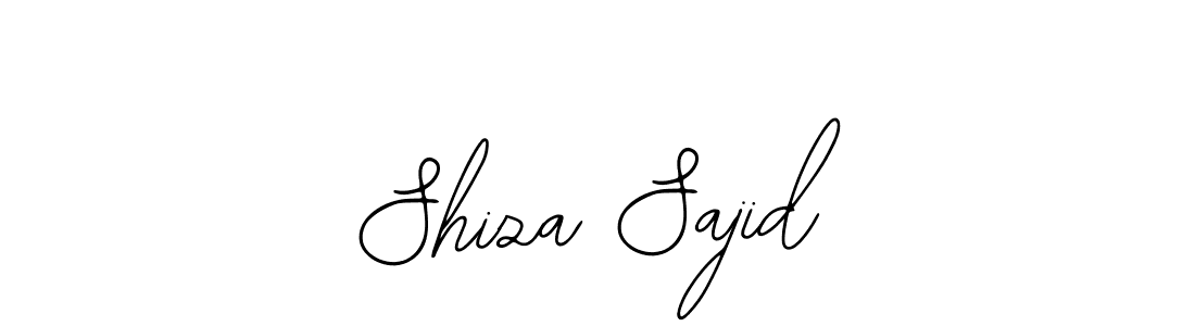 Shiza Sajid stylish signature style. Best Handwritten Sign (Bearetta-2O07w) for my name. Handwritten Signature Collection Ideas for my name Shiza Sajid. Shiza Sajid signature style 12 images and pictures png