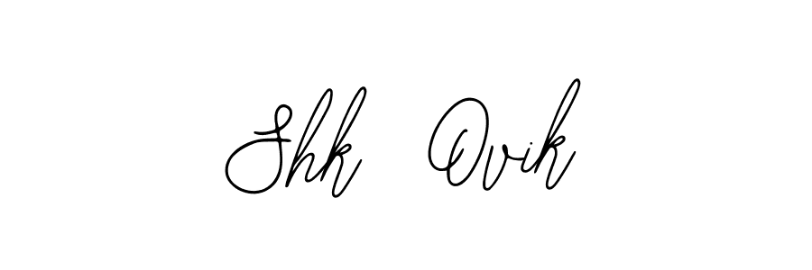 Make a short Shk  Ovik signature style. Manage your documents anywhere anytime using Bearetta-2O07w. Create and add eSignatures, submit forms, share and send files easily. Shk  Ovik signature style 12 images and pictures png