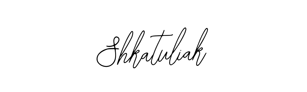 Create a beautiful signature design for name Shkatuliak. With this signature (Bearetta-2O07w) fonts, you can make a handwritten signature for free. Shkatuliak signature style 12 images and pictures png