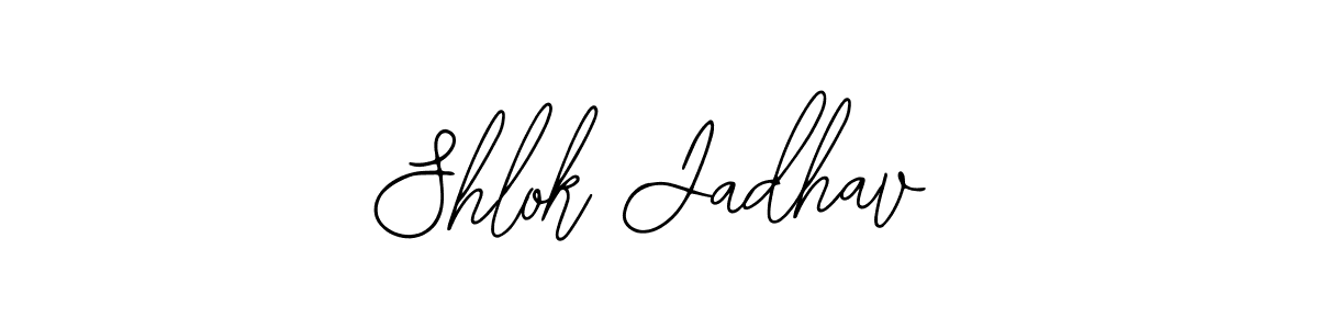 Create a beautiful signature design for name Shlok Jadhav. With this signature (Bearetta-2O07w) fonts, you can make a handwritten signature for free. Shlok Jadhav signature style 12 images and pictures png