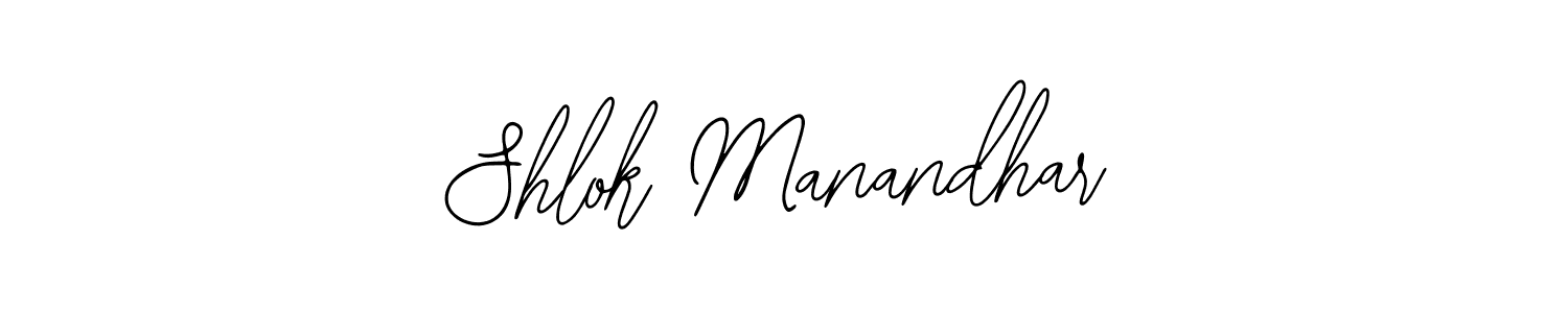 You can use this online signature creator to create a handwritten signature for the name Shlok Manandhar. This is the best online autograph maker. Shlok Manandhar signature style 12 images and pictures png