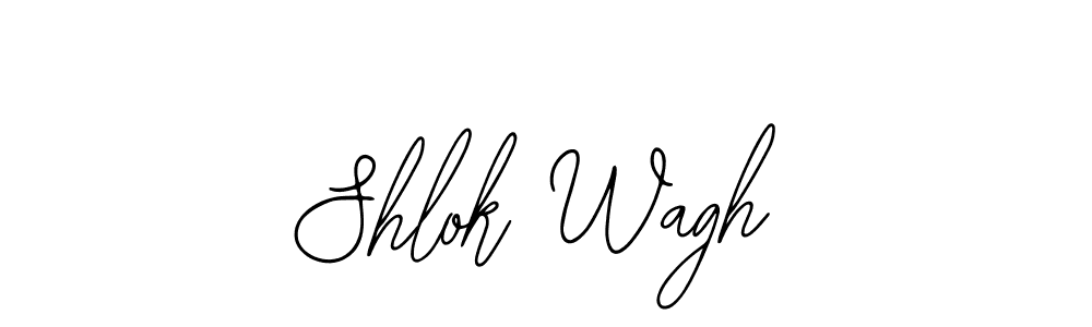 Make a beautiful signature design for name Shlok Wagh. With this signature (Bearetta-2O07w) style, you can create a handwritten signature for free. Shlok Wagh signature style 12 images and pictures png