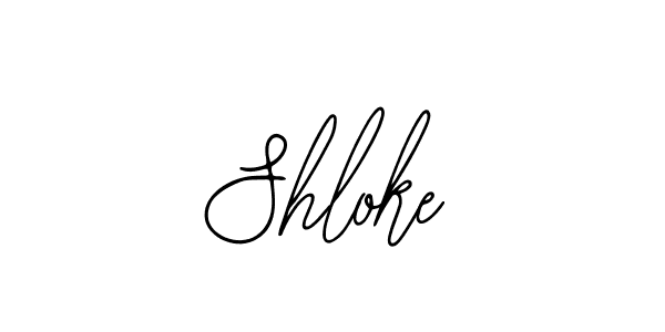 Also we have Shloke name is the best signature style. Create professional handwritten signature collection using Bearetta-2O07w autograph style. Shloke signature style 12 images and pictures png