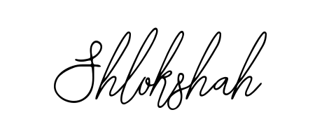 You can use this online signature creator to create a handwritten signature for the name Shlokshah. This is the best online autograph maker. Shlokshah signature style 12 images and pictures png