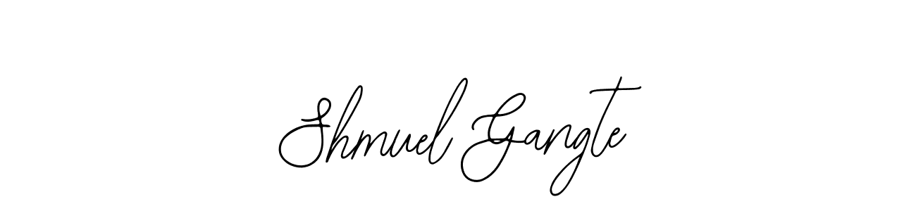 Make a short Shmuel Gangte signature style. Manage your documents anywhere anytime using Bearetta-2O07w. Create and add eSignatures, submit forms, share and send files easily. Shmuel Gangte signature style 12 images and pictures png