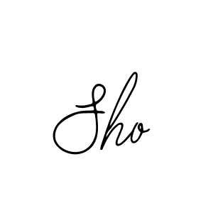 Use a signature maker to create a handwritten signature online. With this signature software, you can design (Bearetta-2O07w) your own signature for name Sho. Sho signature style 12 images and pictures png