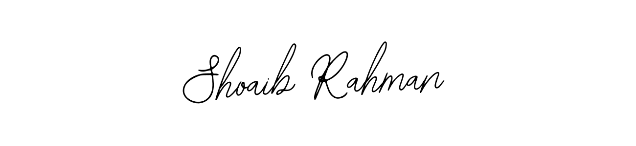 The best way (Bearetta-2O07w) to make a short signature is to pick only two or three words in your name. The name Shoaib Rahman include a total of six letters. For converting this name. Shoaib Rahman signature style 12 images and pictures png