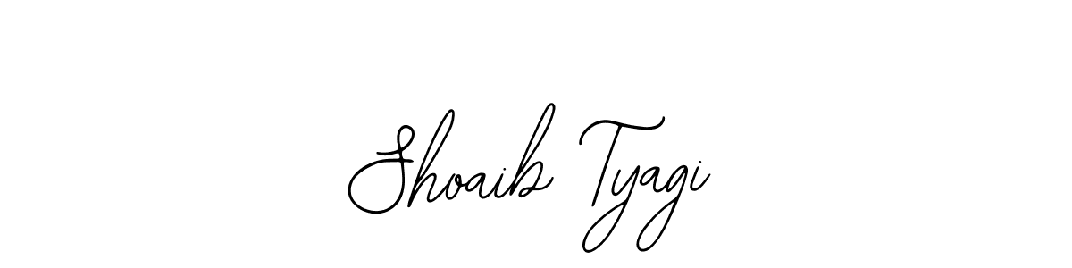 It looks lik you need a new signature style for name Shoaib Tyagi. Design unique handwritten (Bearetta-2O07w) signature with our free signature maker in just a few clicks. Shoaib Tyagi signature style 12 images and pictures png