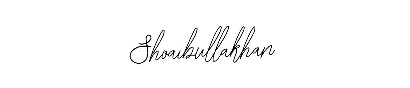 How to make Shoaibullakhan signature? Bearetta-2O07w is a professional autograph style. Create handwritten signature for Shoaibullakhan name. Shoaibullakhan signature style 12 images and pictures png